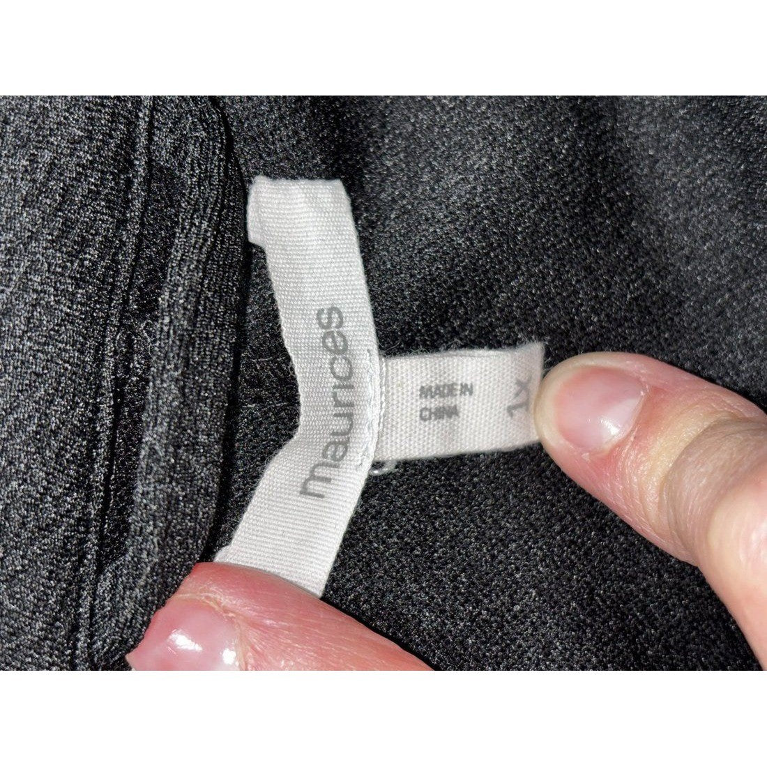 Maurices Women's Black Open Front Blazer Size 1X, photo 9 of 10