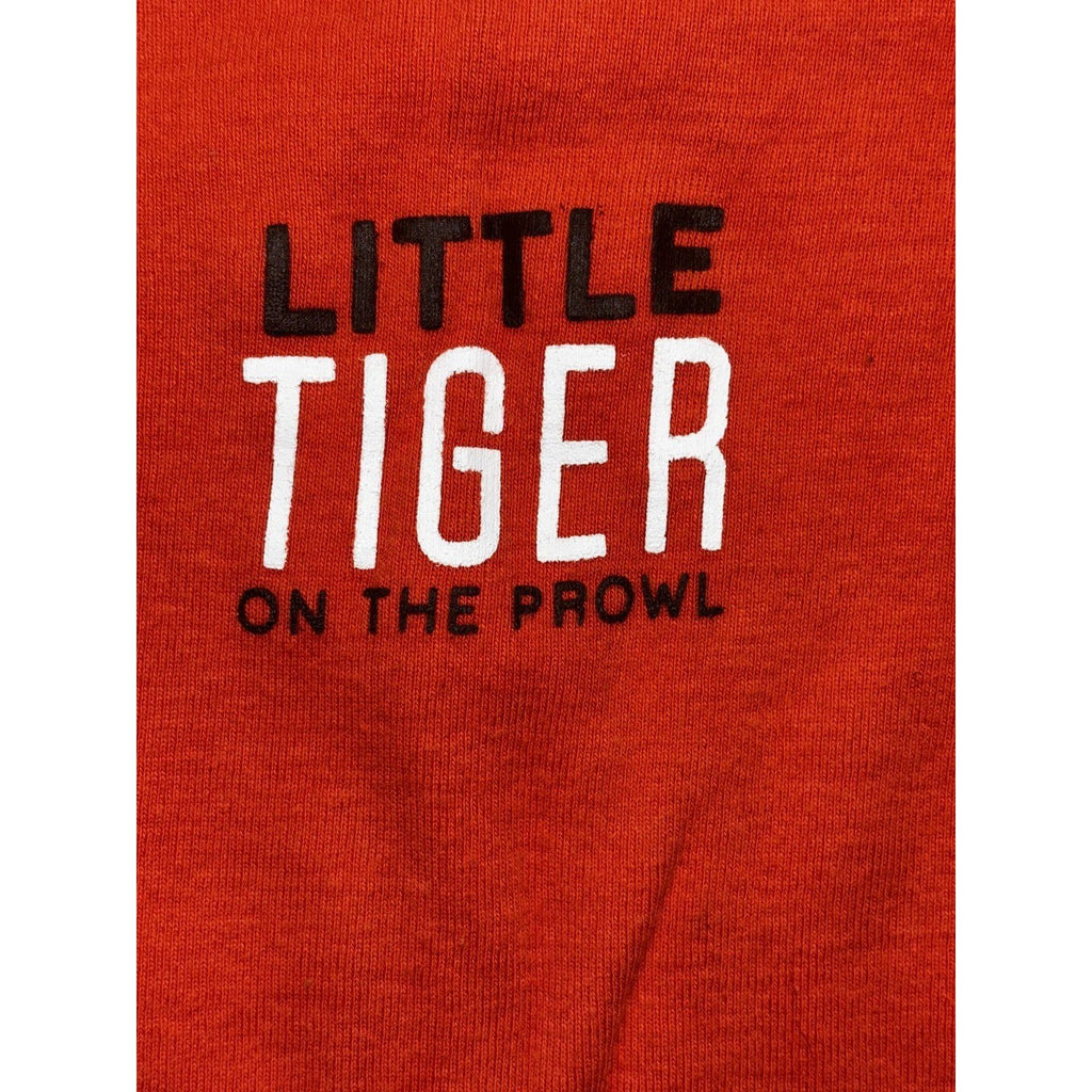 Carter's Baby Boy 12M 7 Piece Bundle Tiger Bodysuits Bomber Pants Orange Black