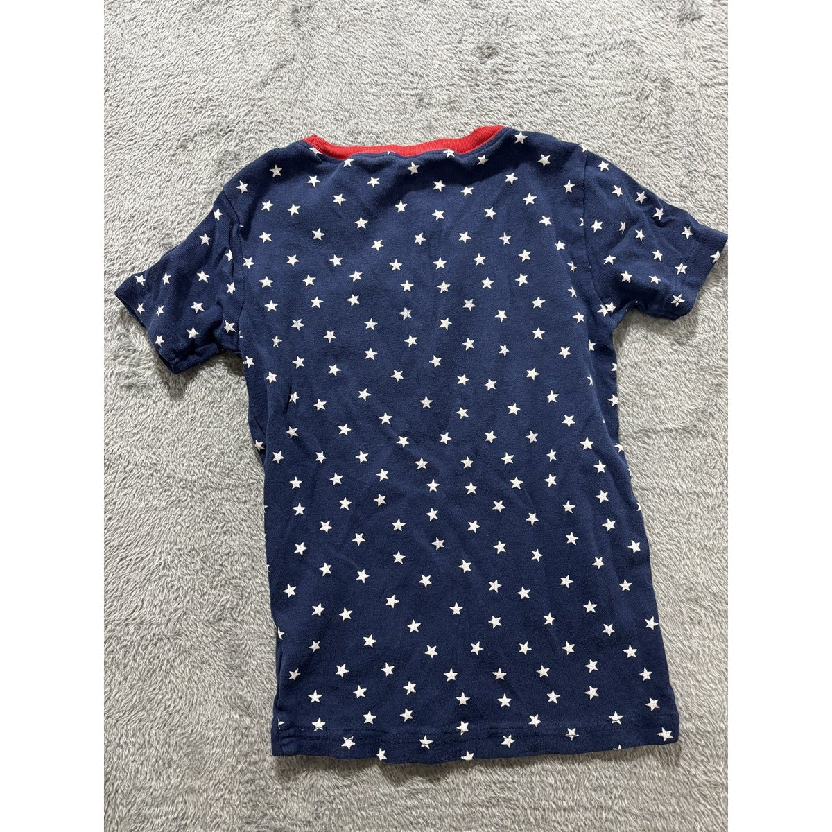 Carter's Boys Size 6 5 Piece Bundle Tees Tank Shorts Americana Red White Blue