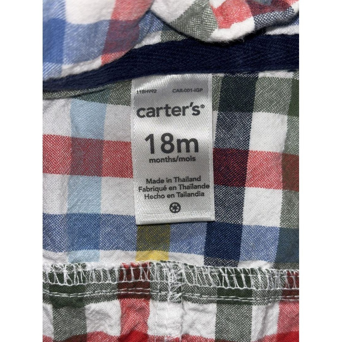 Carter's & Garanimals Boy Bodysuits Lot 3 Pc 18M, photo 12 of 13