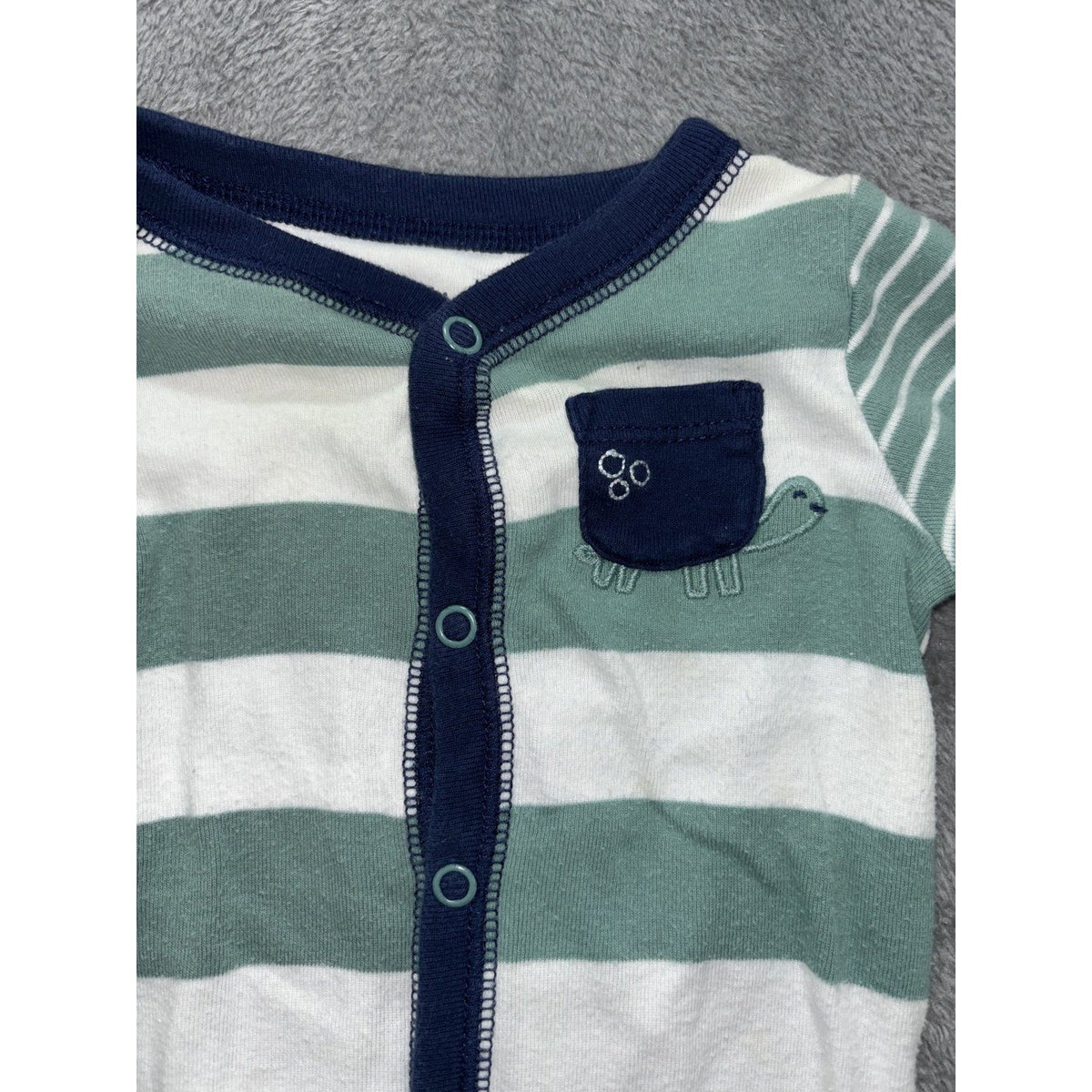 Carter's Baby Boy 6M 6 Piece Bundle Sleeper Hoodie Romper Shorts Tee Pants