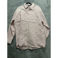 Bugatchi Uomo Mens XL Pink Textured Button Down Dress Shirt Casual