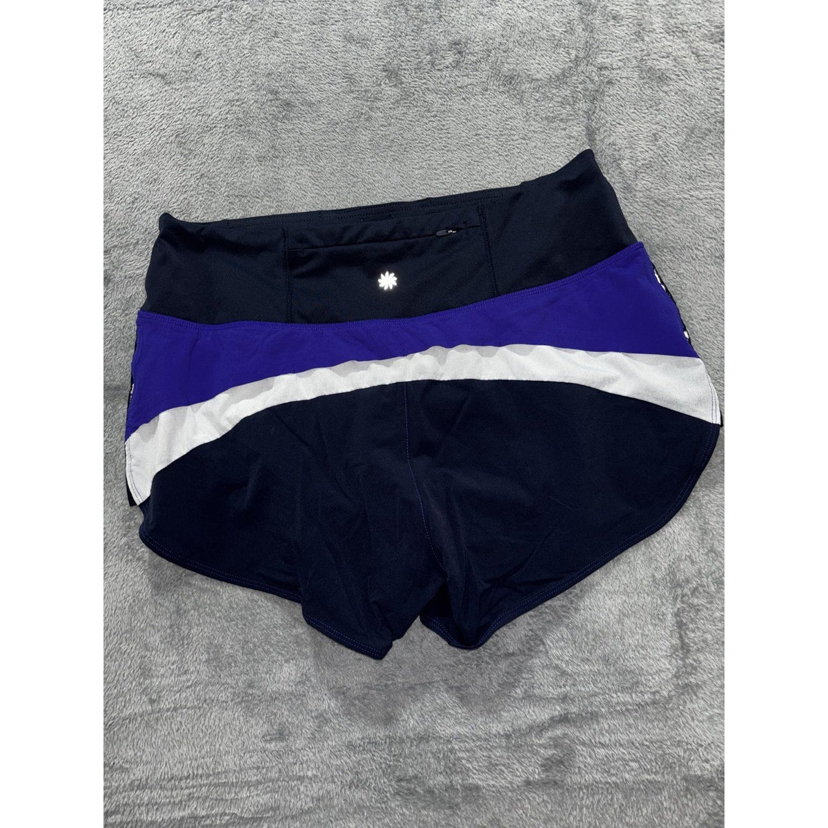 Athleta Women's Purple Lined Running Shorts Size S, photo 7 of 10
