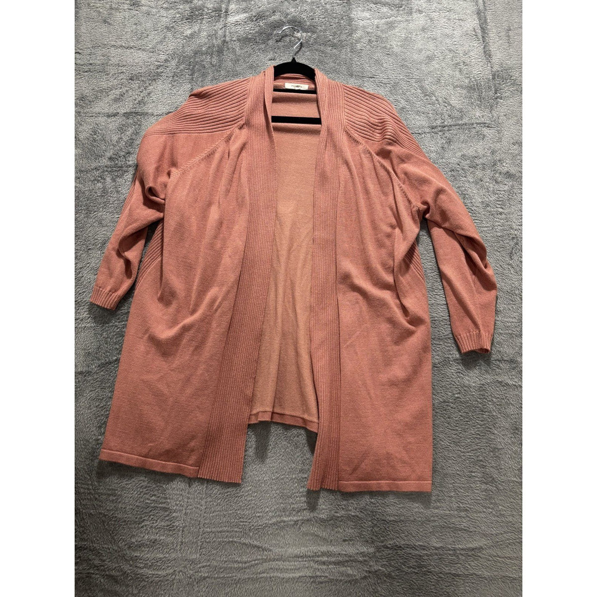 Maurices Womens XL Dusty Rose Open Front Cardigan Casual Layering