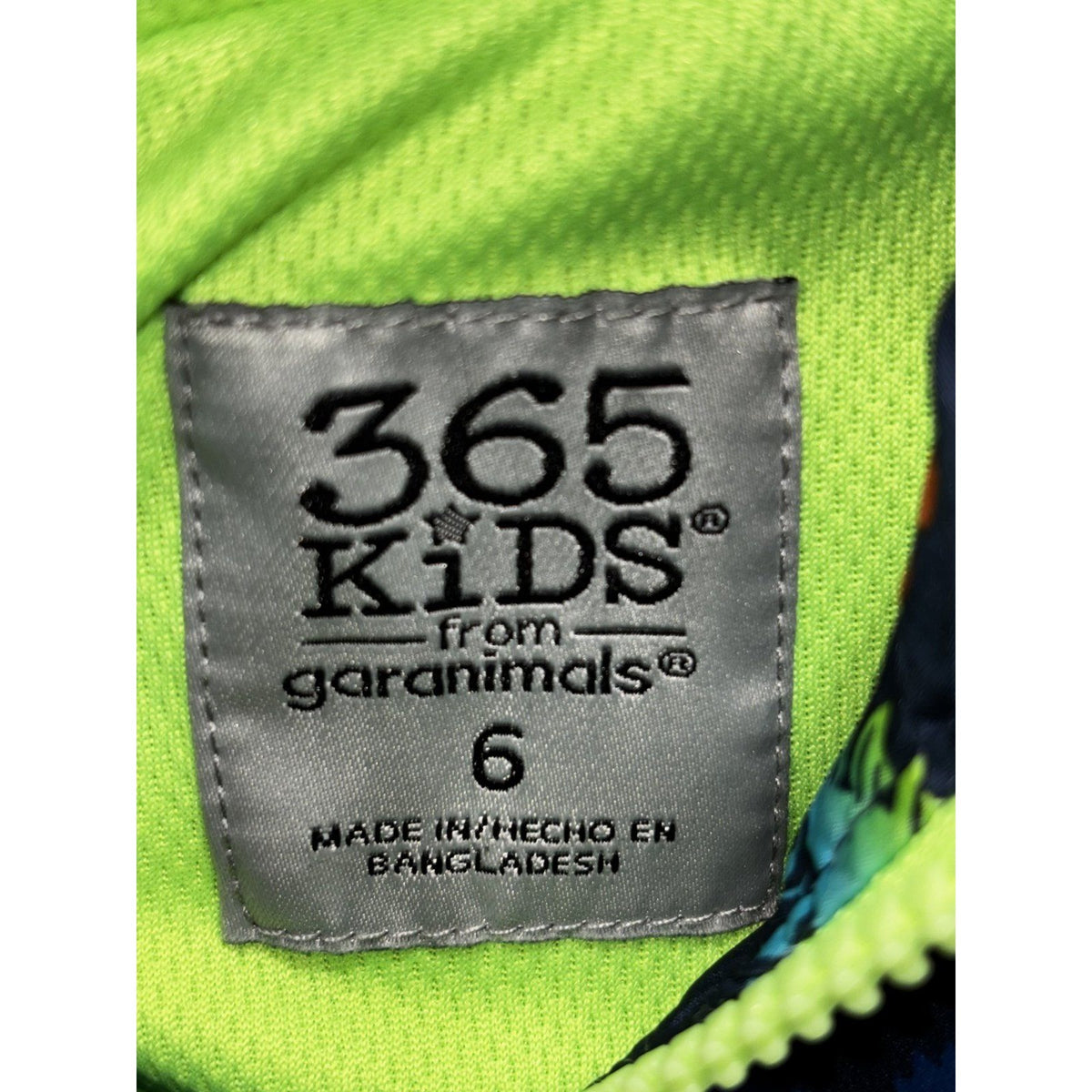 365 Kids from Garanimals Boys 6 4 Pc Bundle Windbreaker Jeans Tee Shorts Dino