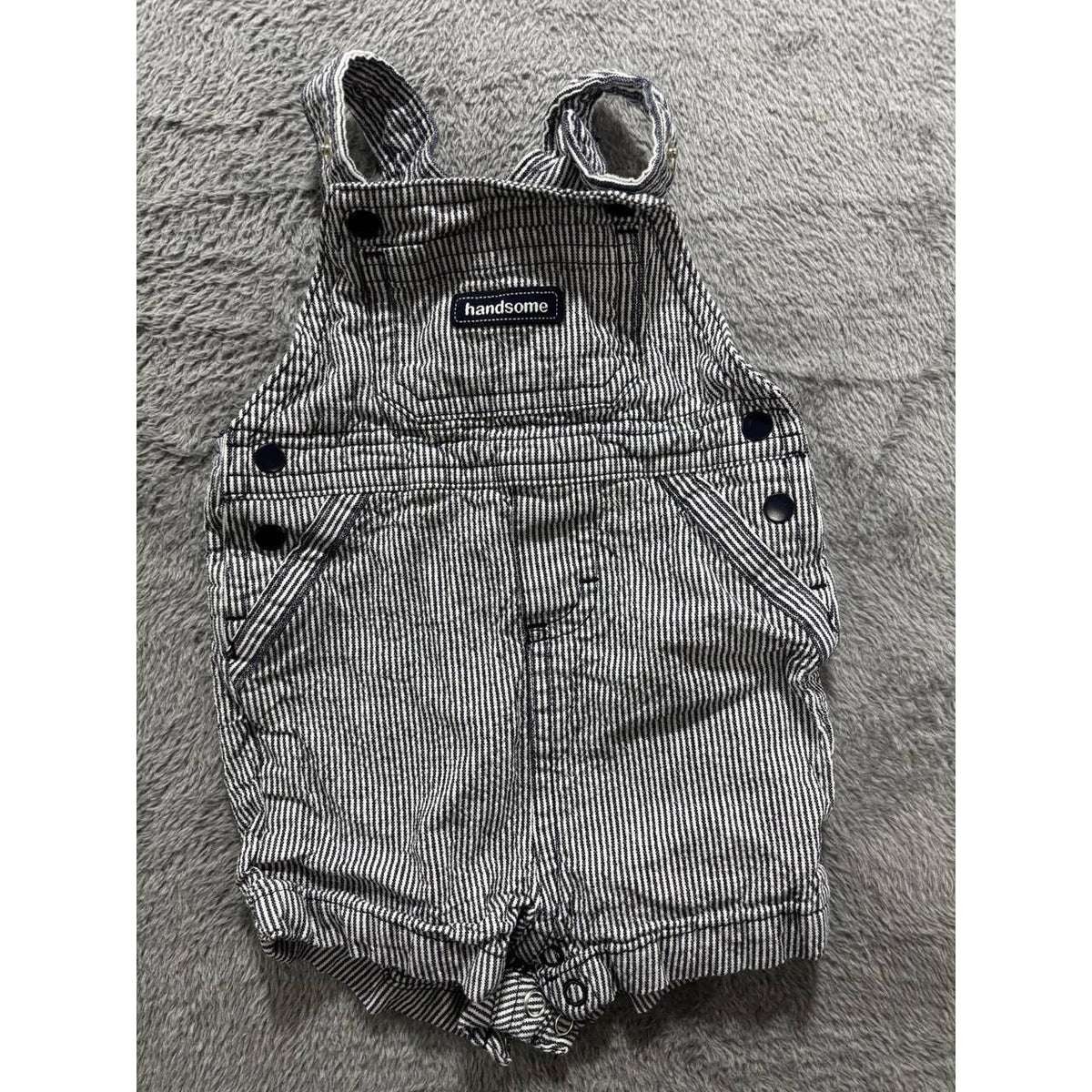 Carter's Baby Boy Overalls Bodysuits Lot 7 Pc 3M, photo 2 of 22