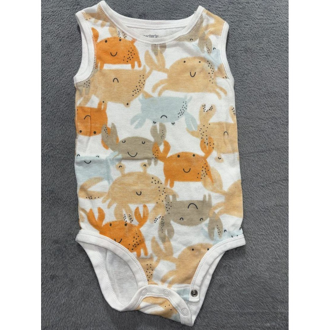 Carter's Baby Boy Bodysuits & Romper Lot 6 Pcs 24M, photo 10 of 23