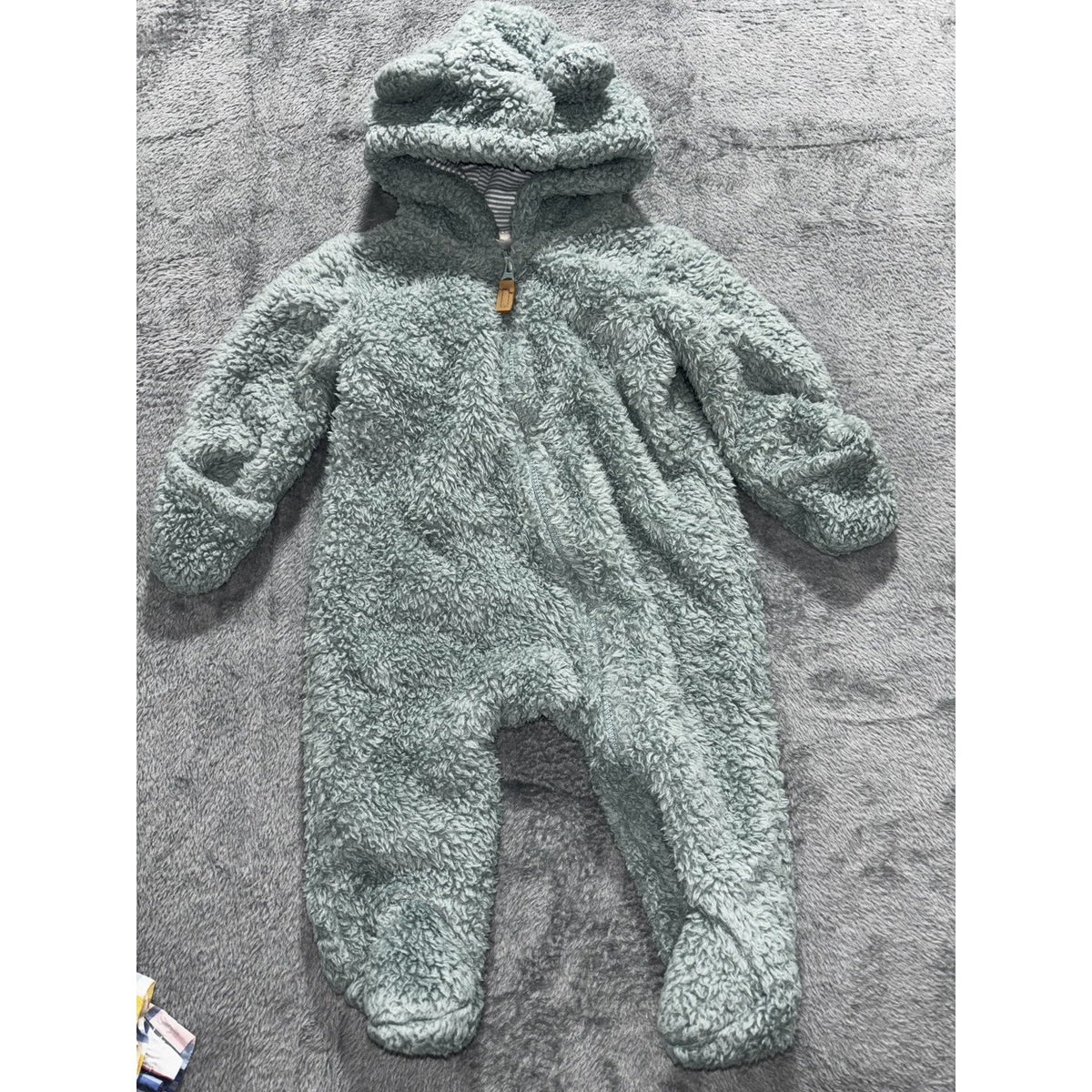 Carter's Just One You Baby Boy 3M 8 Piece Bundle Bunting Sleeper Plaid Pants