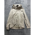 Lane Seven Womens L Stone Beige Embroidered Pullover Hoodie Sweatshirt Casual