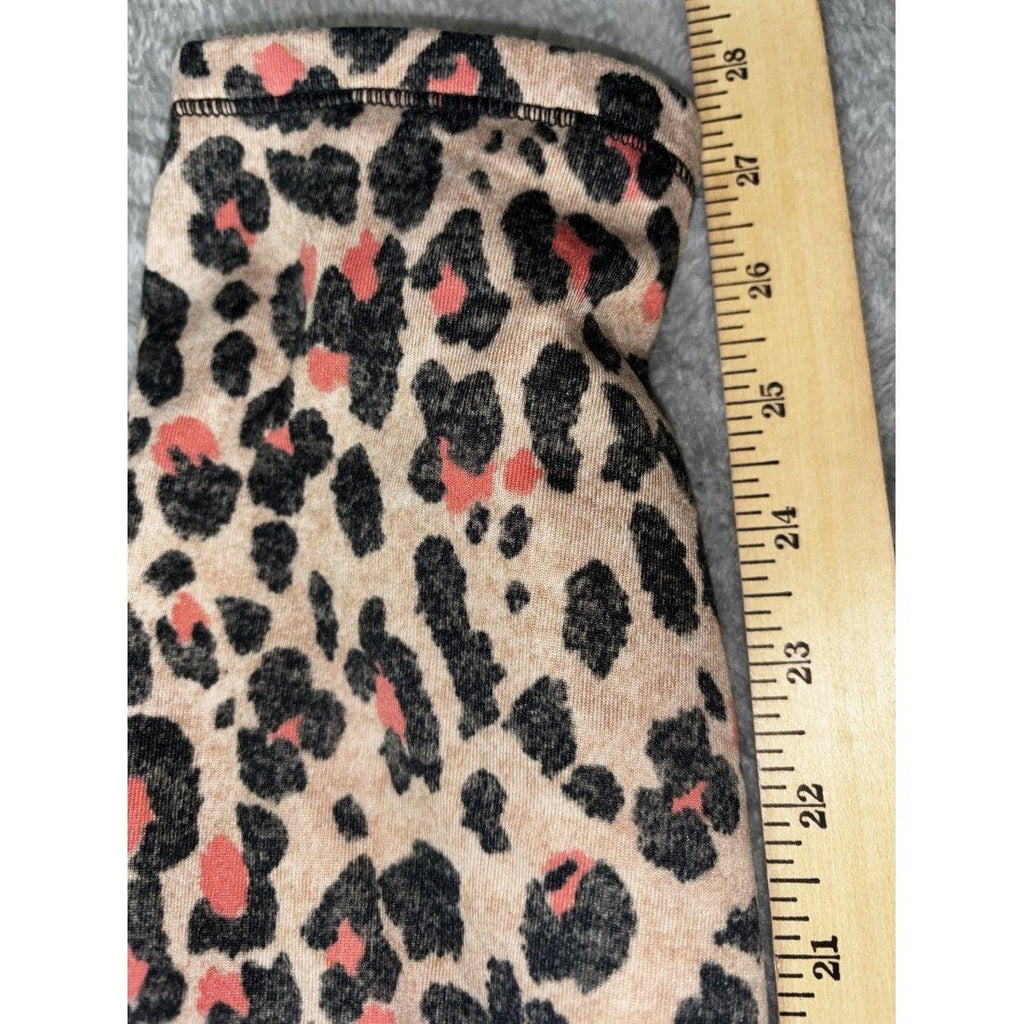 Cuddl Duds Women's Coral Leopard Lounge Set Size XL, photo 12 of 14