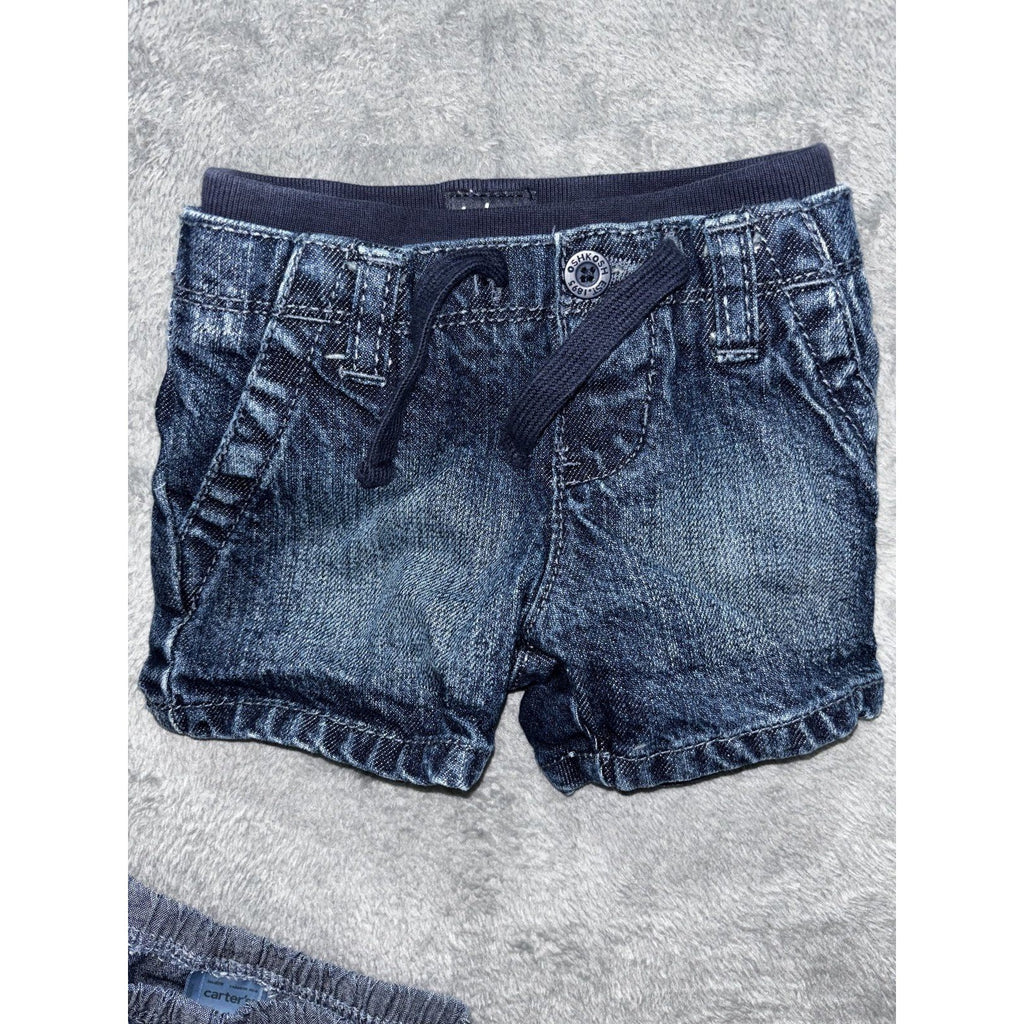 Carter's baby B'gosh Baby Boy 6M 6 Piece Bundle Shirt Bodysuits Shorts