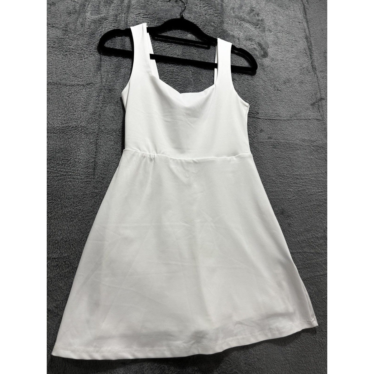 SHEIN Women's White Fit and Flare Dress Size XS, photo 3 of 11