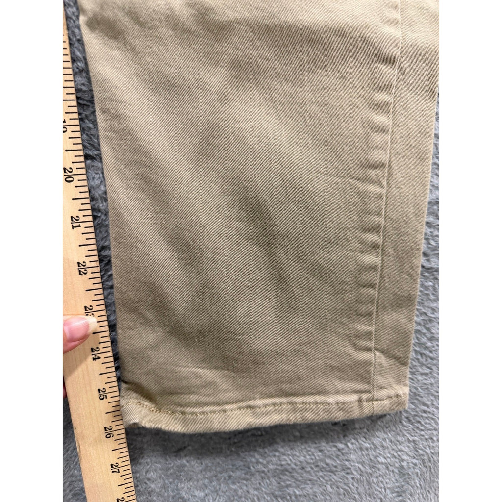 Levi Strauss & Co W36 L30 Khaki Chino Pants Mens Casual Preppy Vintage