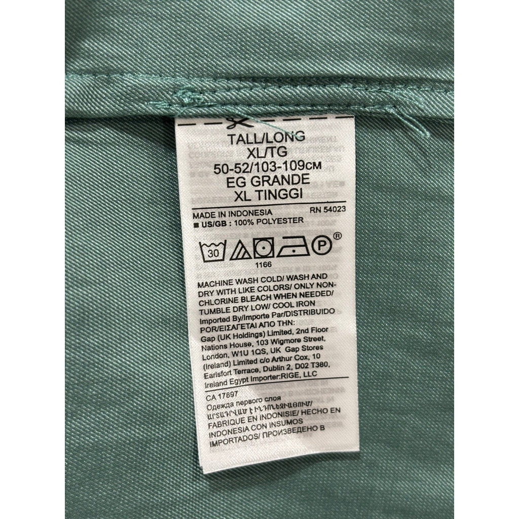 Banana Republic Women's Green V-Neck Blouse Size XL, photo 2 of 11