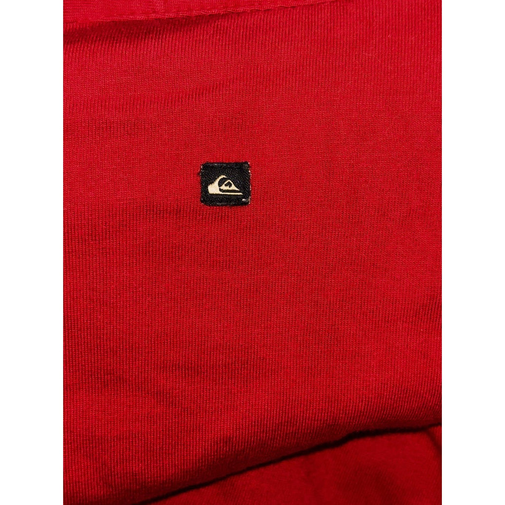 Quiksilver Men's Red Striped Polo Shirt Size XL, photo 5 of 11