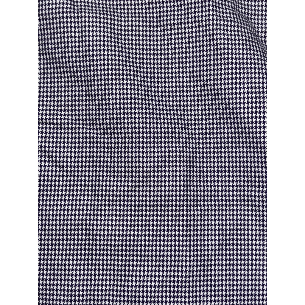 Polo Golf Ralph Lauren Mens L Purple Houndstooth Long Sleeve Button Up Shirt
