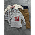 OshKosh & Carter's Boy Christmas Tees Lot 5 Pcs 3T