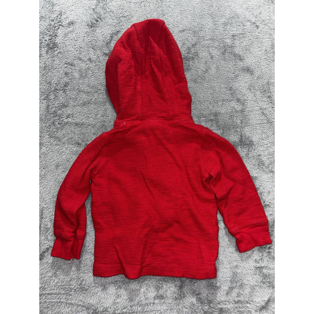 Carter's Baby Boy 12M 8 Piece Bundle Penguin Bodysuits Hoodie Pants Red Gray
