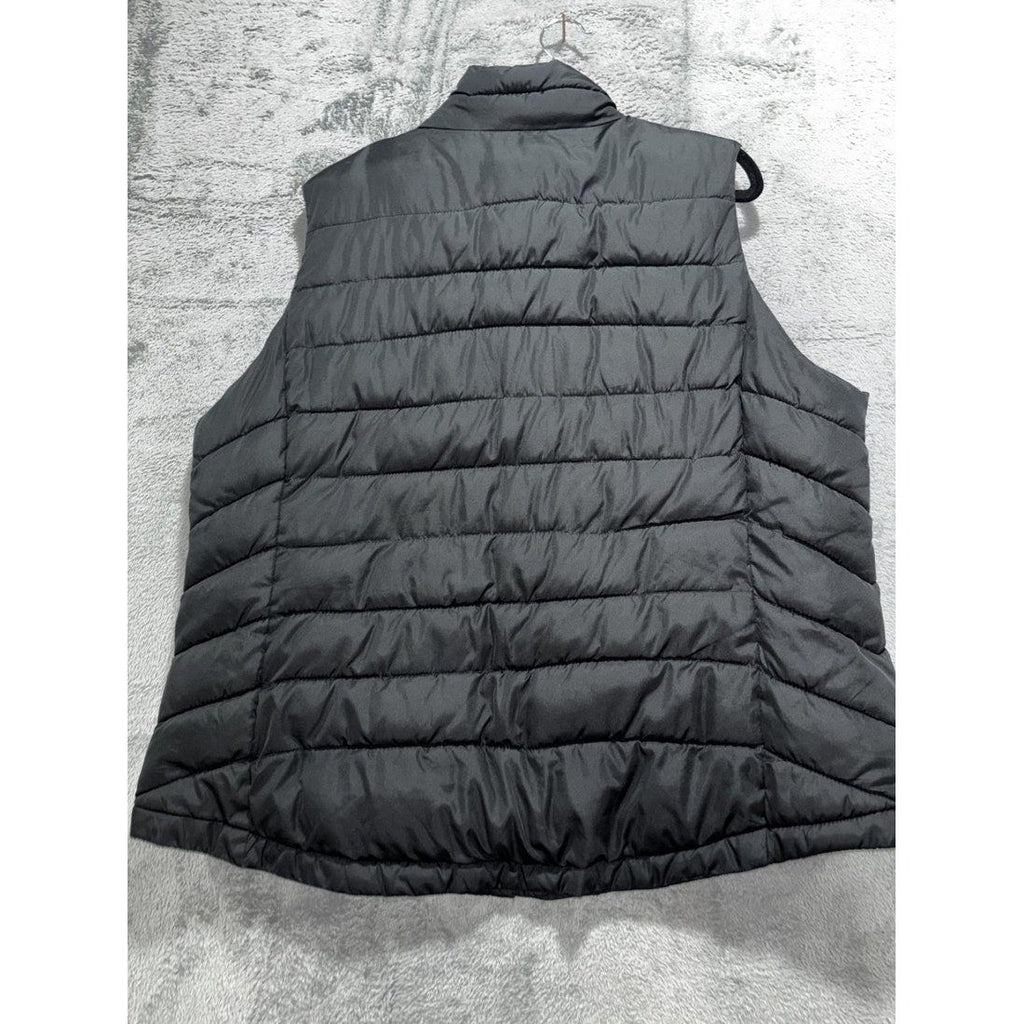 Gap Women's Black Quilted Puffer Vest Size XXL, photo 9 of 9