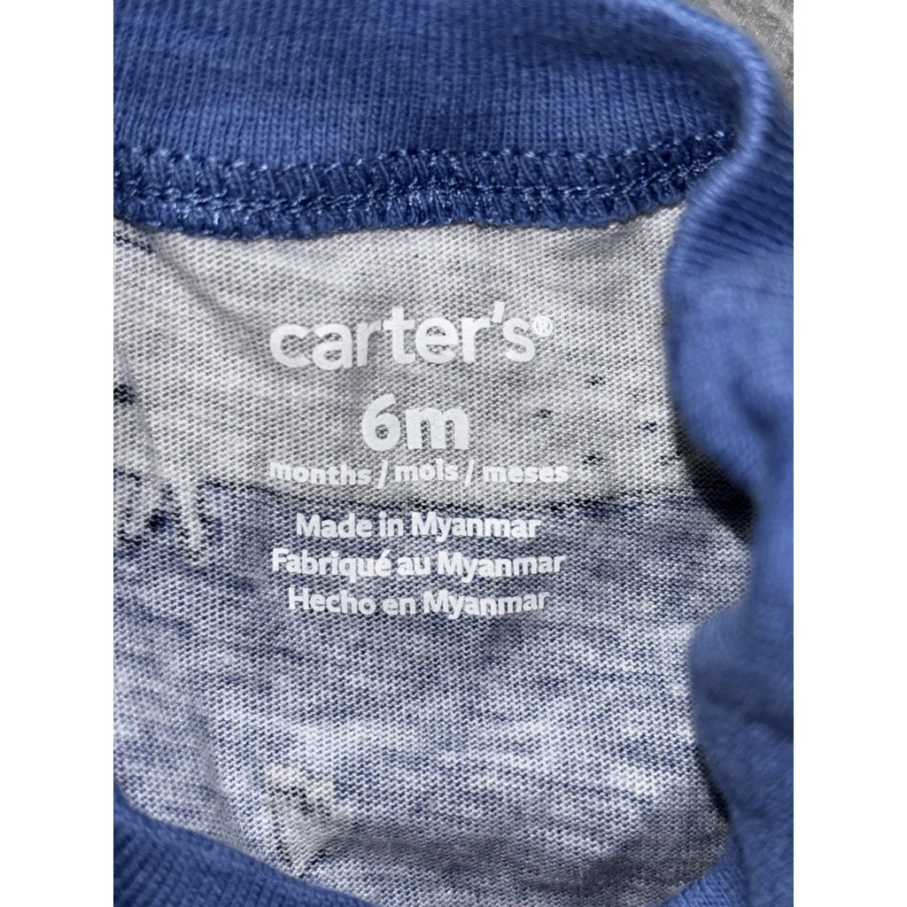 Carter's baby B'gosh Baby Boy 6M 6 Piece Bundle Shirt Bodysuits Shorts