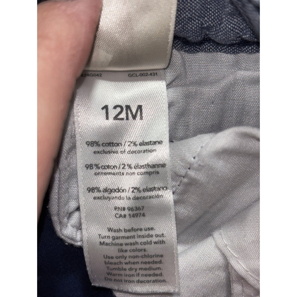 OshKosh & Carter's Baby Denim Lot 4 Pieces 12M, photo 15 of 15