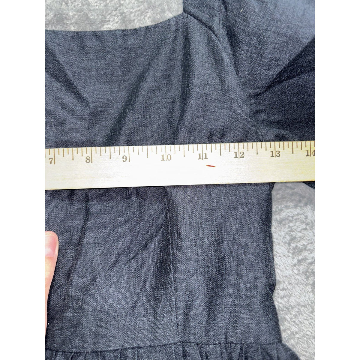 A New Day Women's Black Flutter Maxi Dress Size S, photo 5 of 13