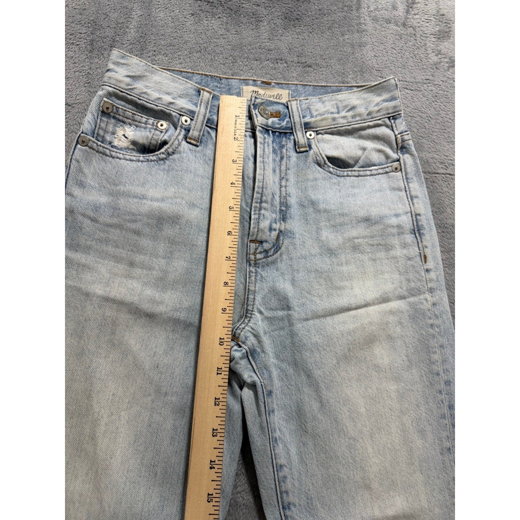 Madewell 23 Womens Light Wash The Perfect Summer Jean Straight Leg Casual Denim