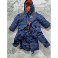 Carter's Toddler Boy 2T 3-in-1 Jacket Coat Navy Blue Camo Fleece Orange