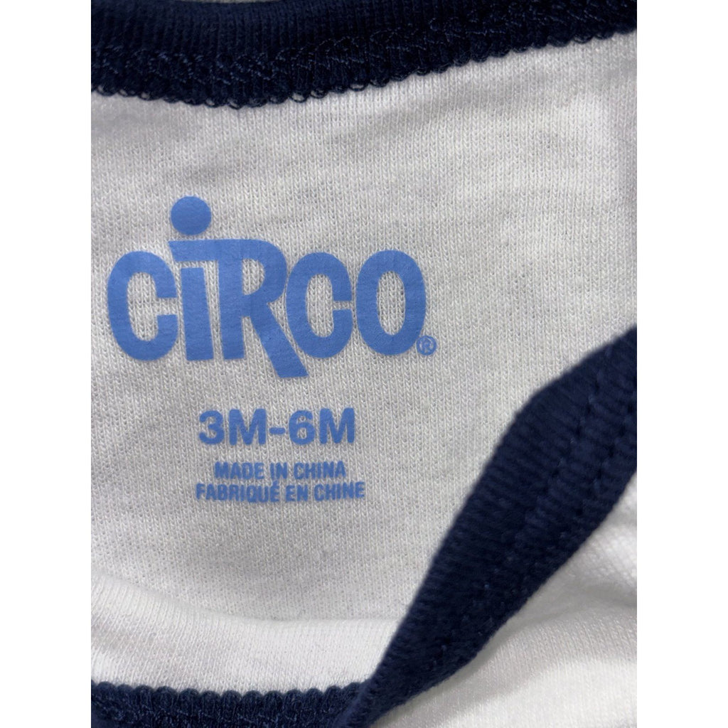 Carter's Circo Baby Boy 6M 5 Piece Bundle Bodysuits Shorts Romper Sage Gray