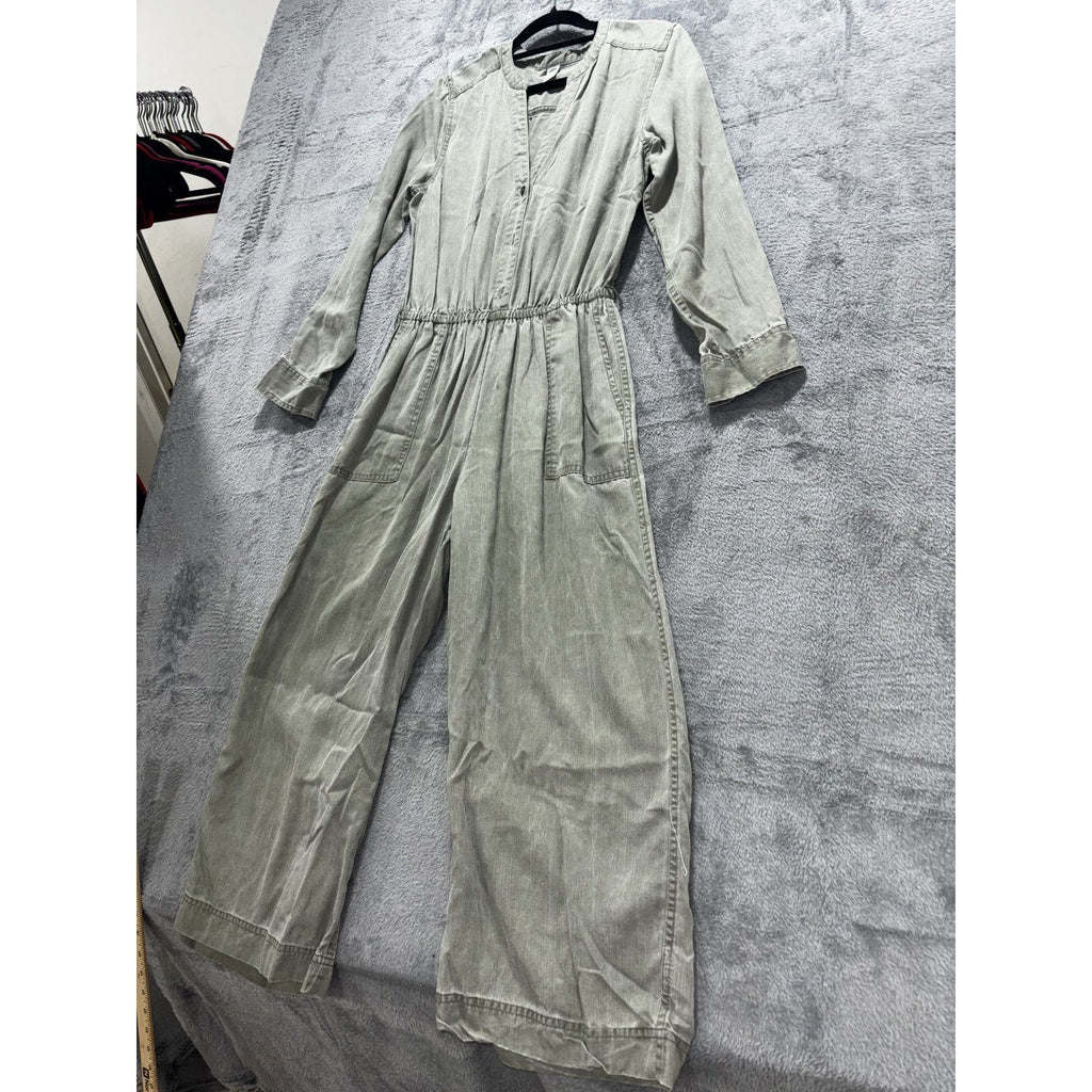 Old Navy Women's Sage Green Jumpsuit Size XS, photo 3 of 12