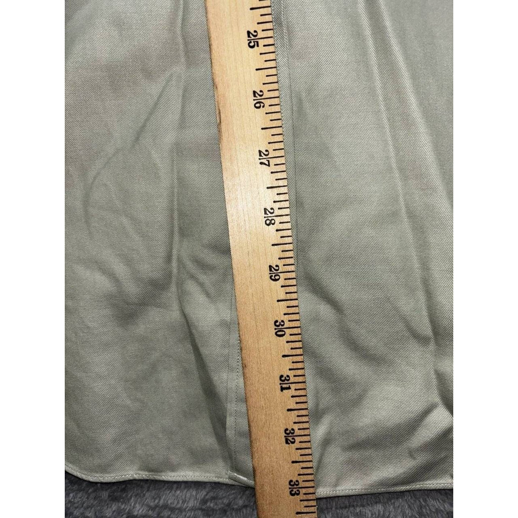 Nautica Men's Sage Green Dress Shirt 17 1/2 34/35, photo 5 of 8