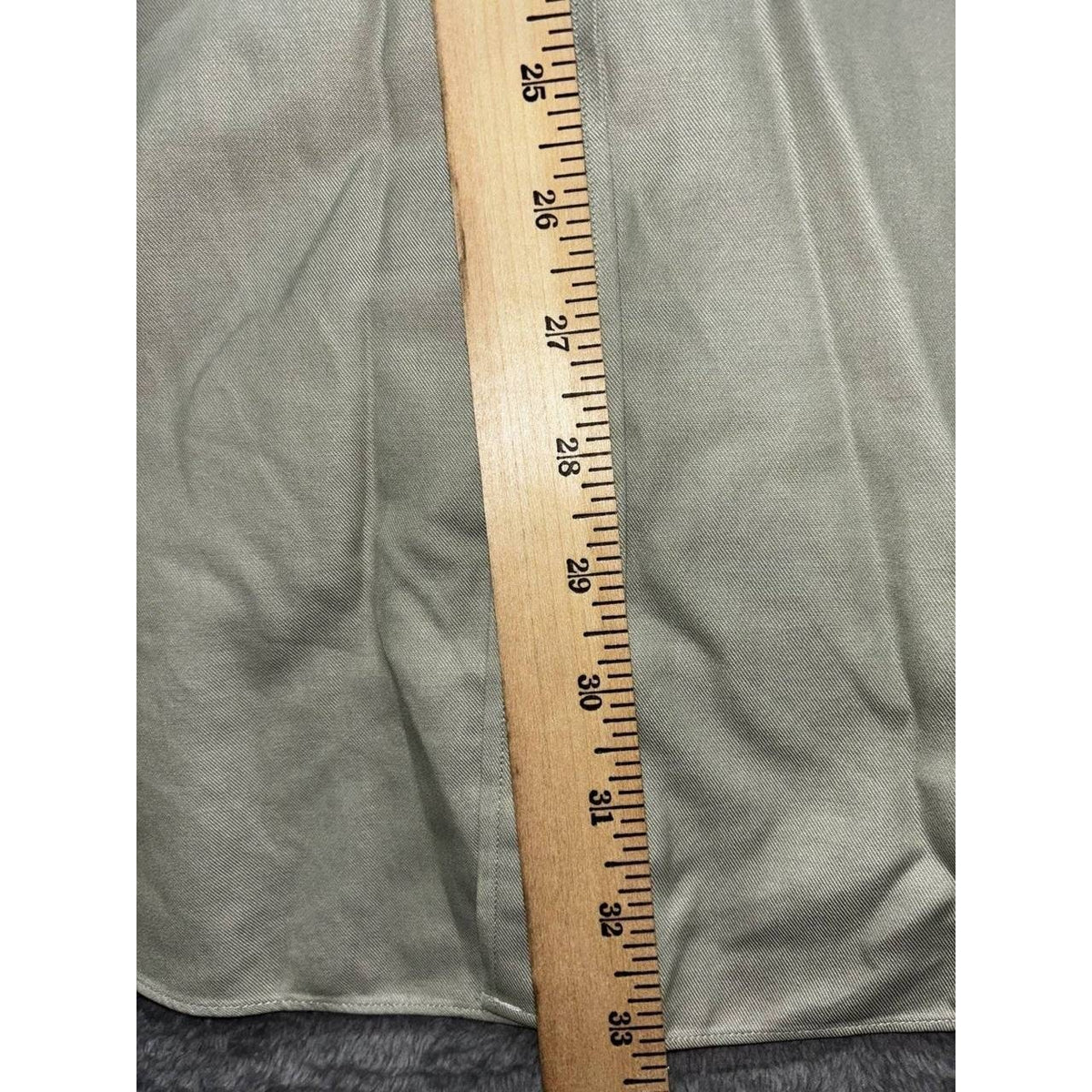 Nautica Men's Sage Green Dress Shirt 17 1/2 34/35, photo 5 of 8