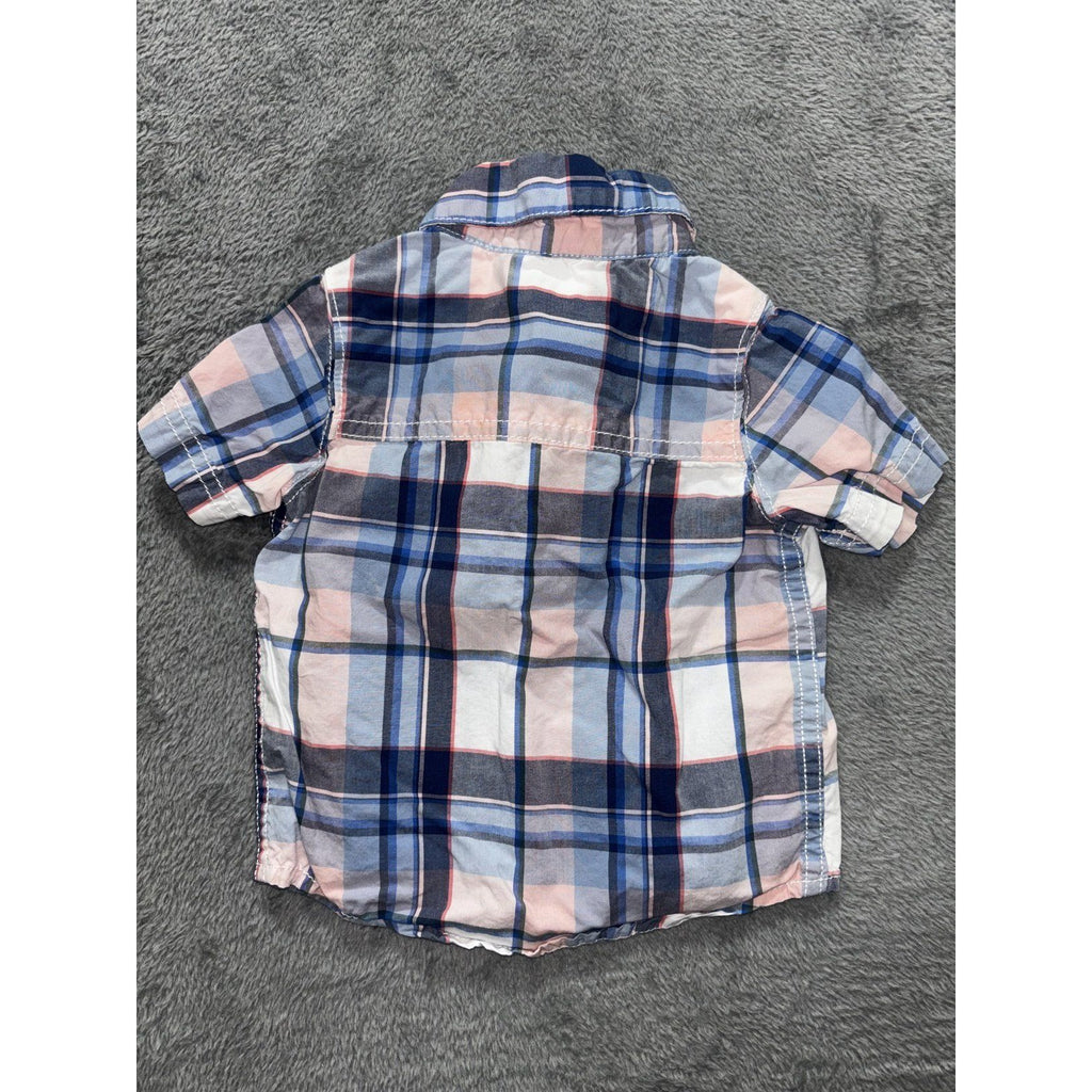 Carter's Just One You Baby Boy 3M 8 Piece Bundle Bunting Sleeper Plaid Pants
