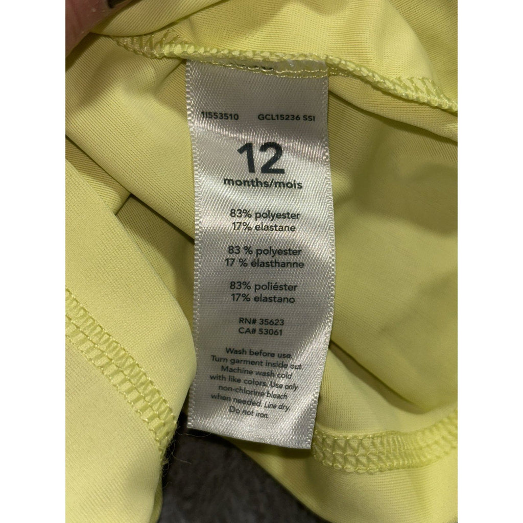 Carter's Gerber Baby 12M 5 Piece Bundle Rash Guard Swim Shorts Onesies