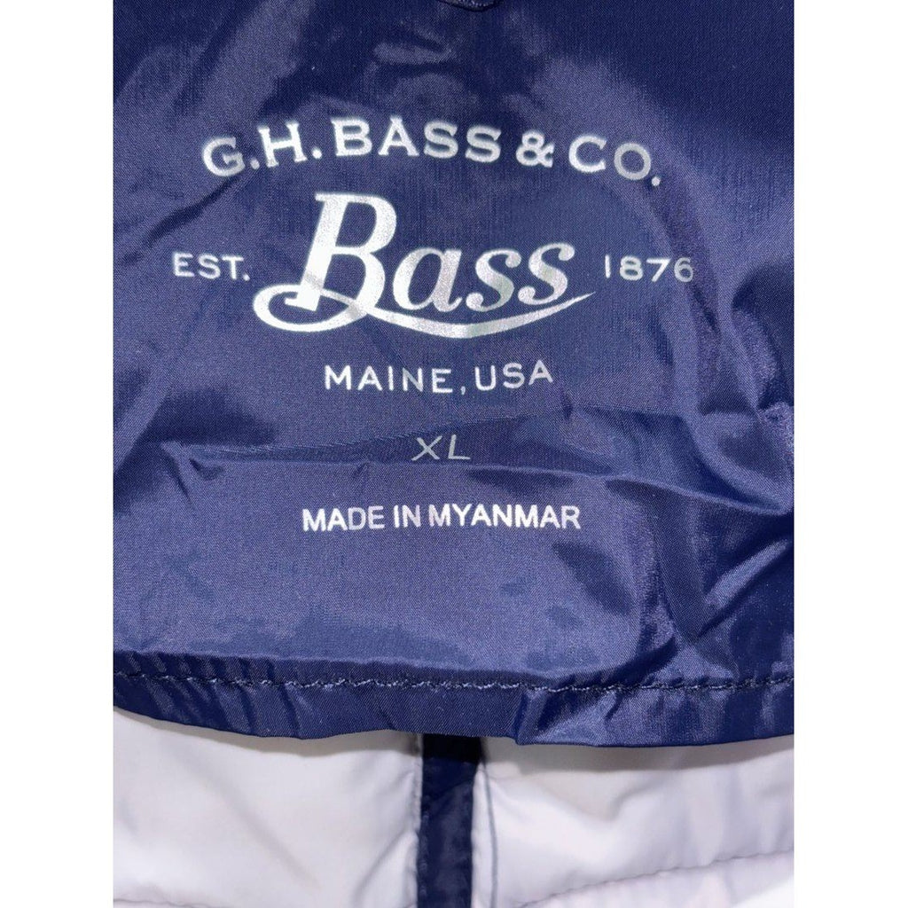 G.H. Bass & Co Women's Navy Puffer Vest Size XL, photo 6 of 8