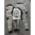 Carter's Kids 6/6A Pajama Sets Holiday, Yeti for Bed, 3 Sets 6 Piece Bundle