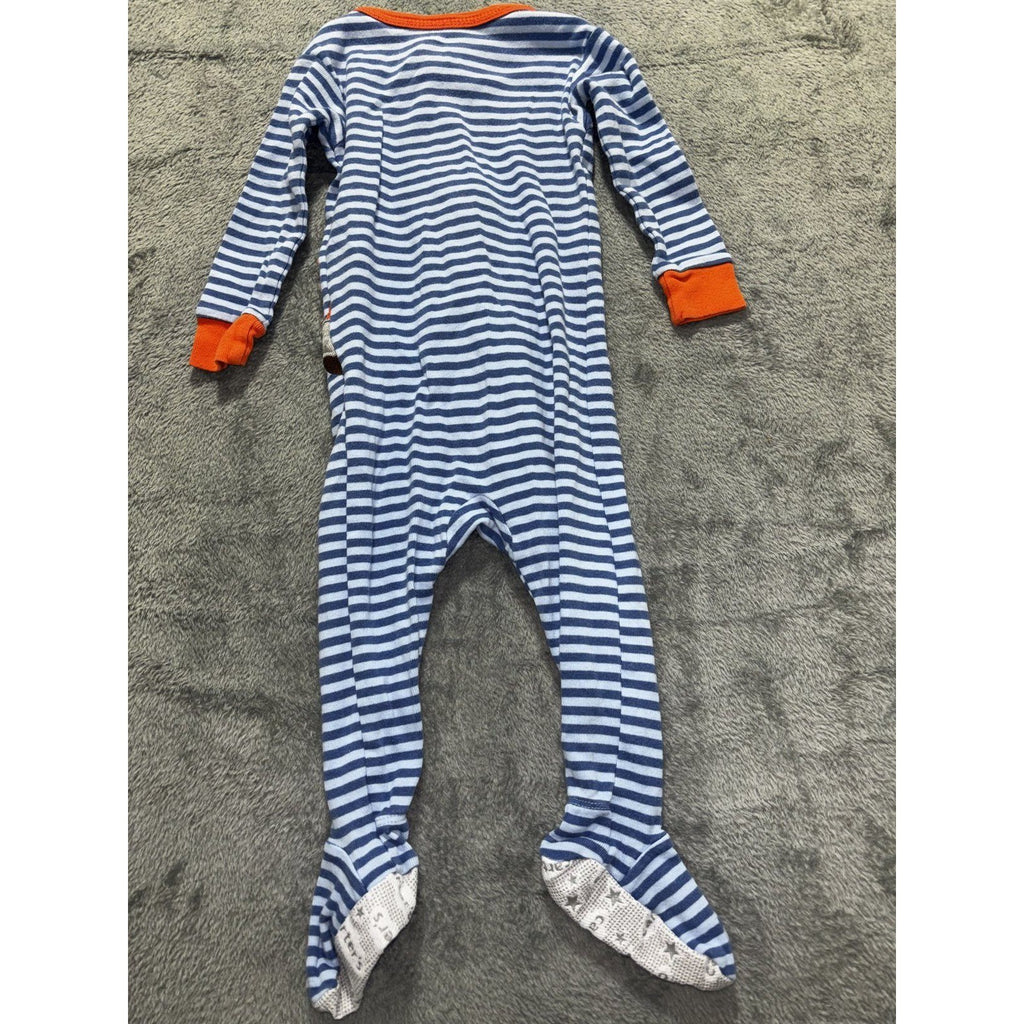 Carter's Baby Boy 12M 4 Piece Bundle Sleepers Bodysuit Shorts Teal Blue Orange