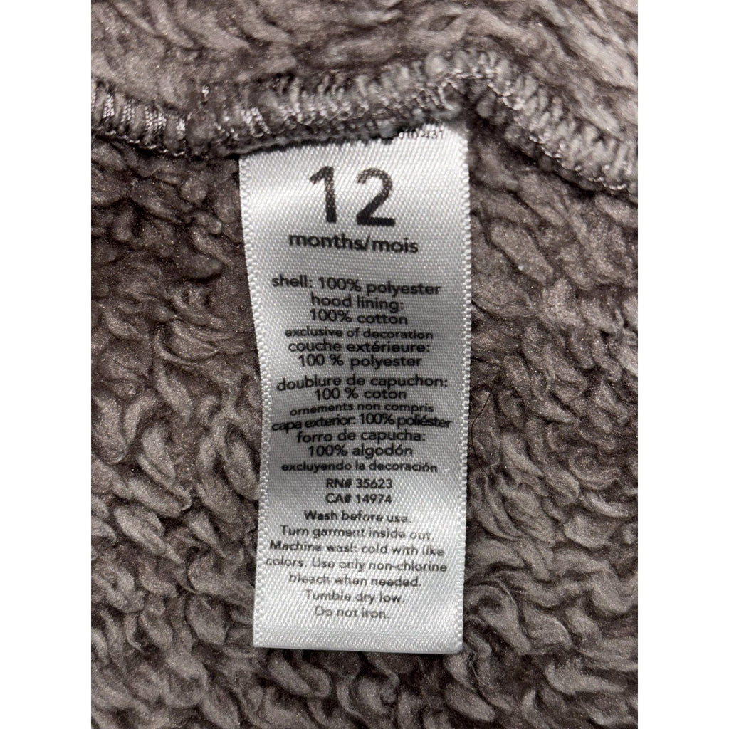 Carter's Baby Boy 12M 6 Piece Bundle Fleece Sleepers Cardigan Henleys Navy Gray