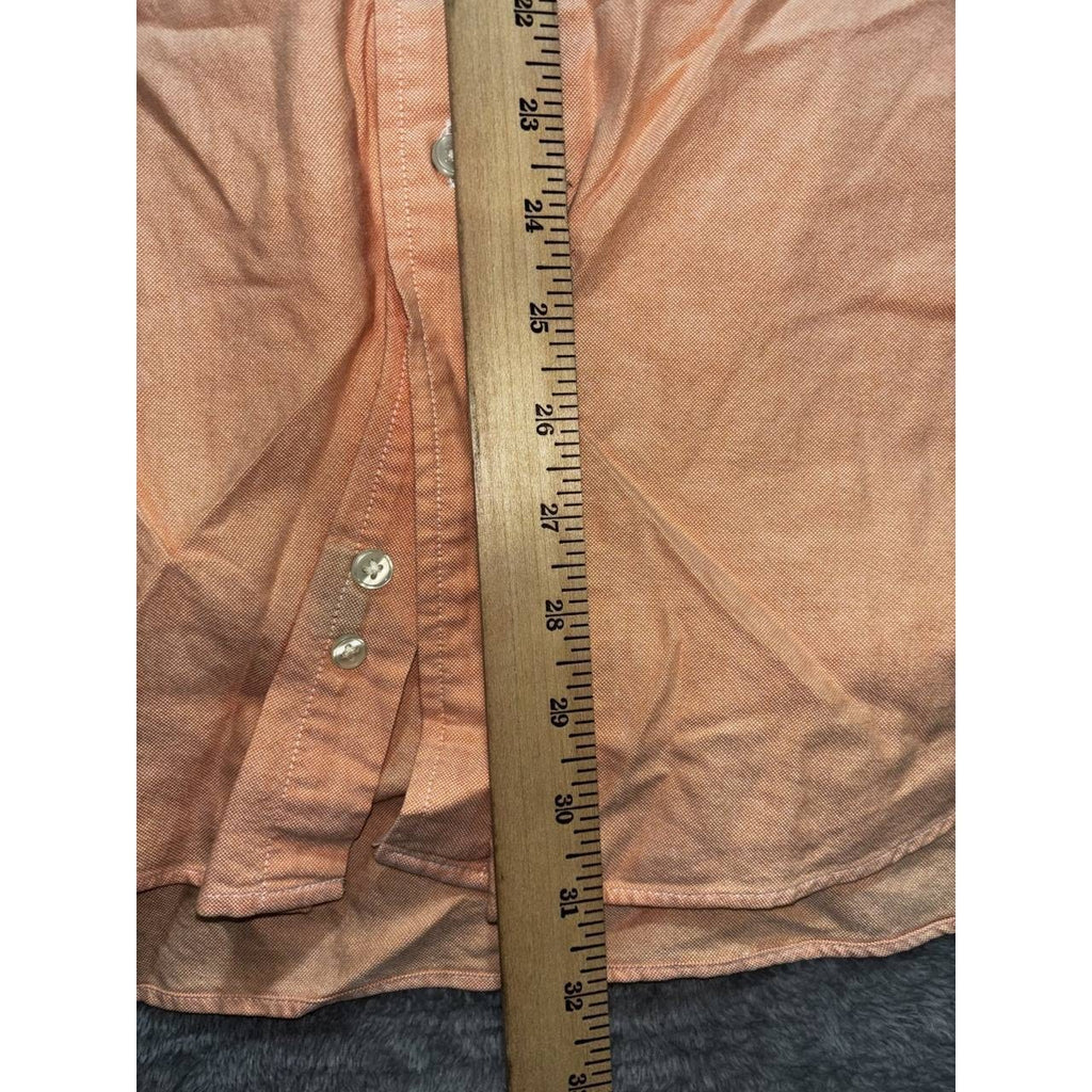 Tommy Hilfiger Men's Orange Oxford Shirt Size M, photo 5 of 8