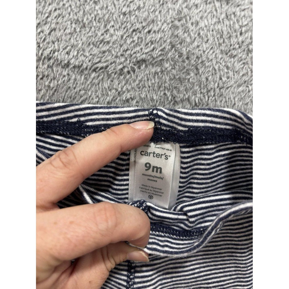 Carter's Baby Boy Hoodie Plaid Shirt Lot 7 Pcs 9M, photo 15 of 15