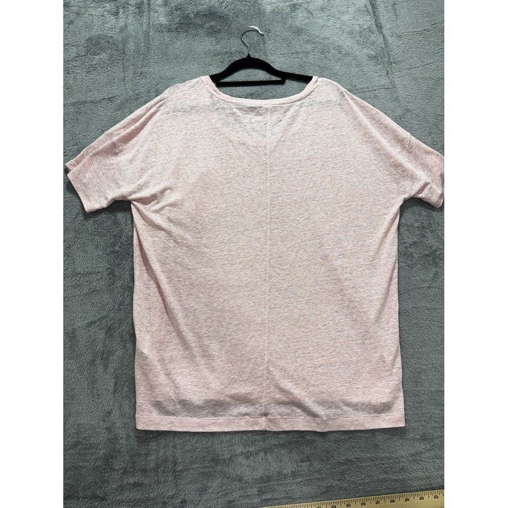 Old Navy Women's Pink Boyfriend Pocket Tee Size L, photo 6 of 7