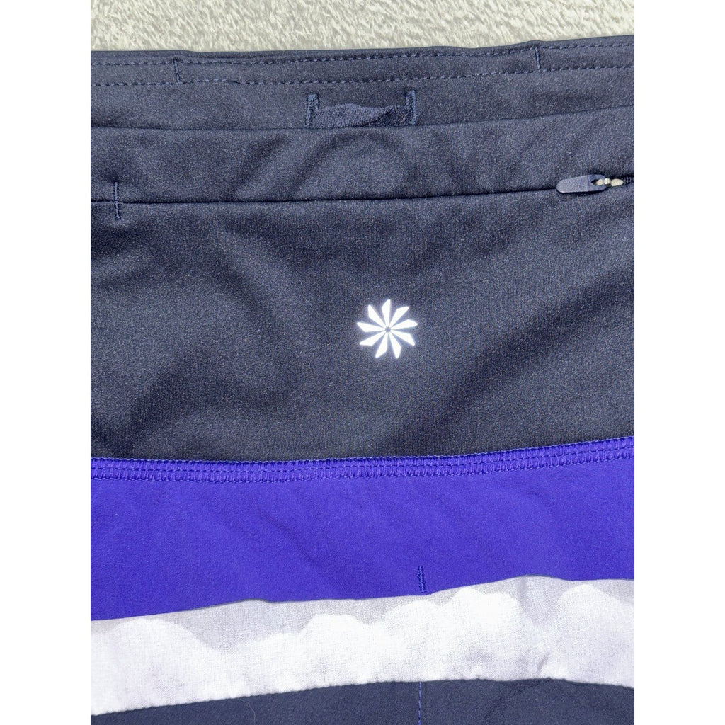 Athleta Women's Purple Lined Running Shorts Size S, photo 8 of 10