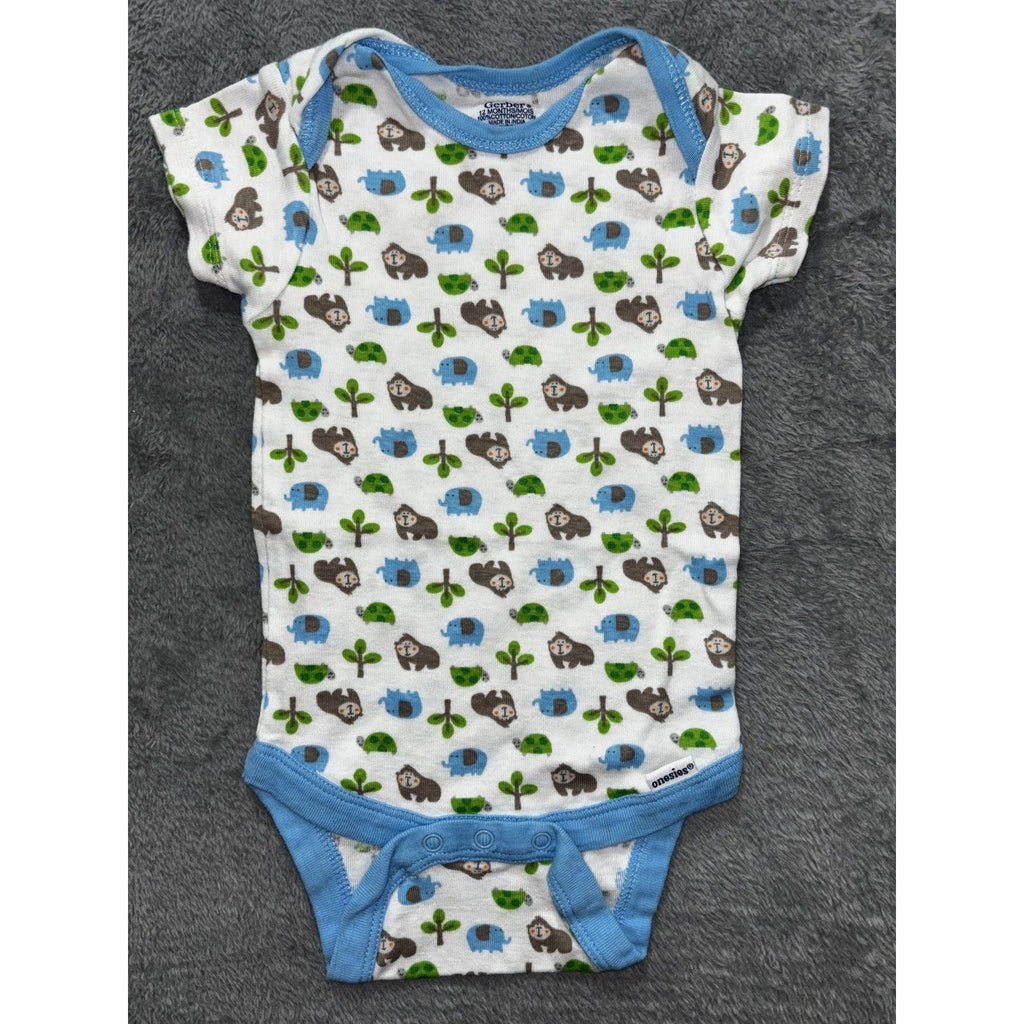 Carter's Gerber Baby 12M 5 Piece Bundle Rash Guard Swim Shorts Onesies