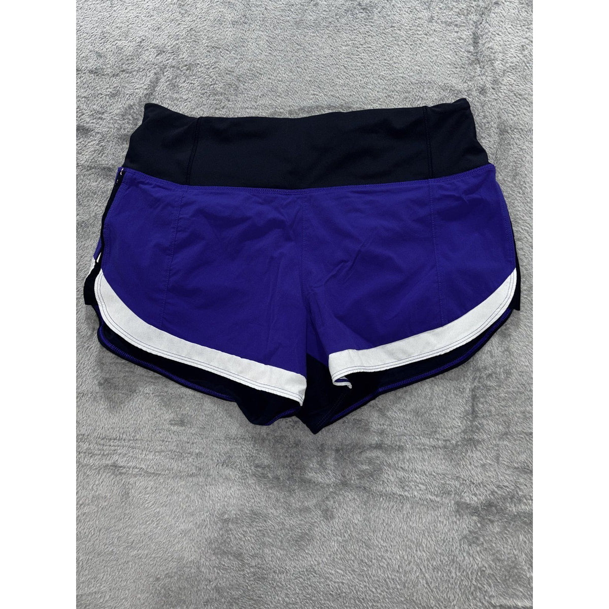 Athleta Women's Purple Lined Running Shorts Size S, photo 2 of 10