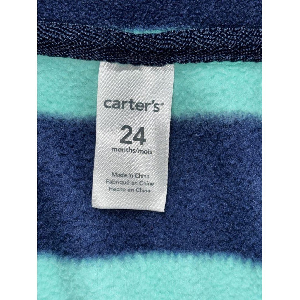Carter's Baby Boy Navy Romper Hoodie Lot 4 Pc 24M, photo 7 of 16