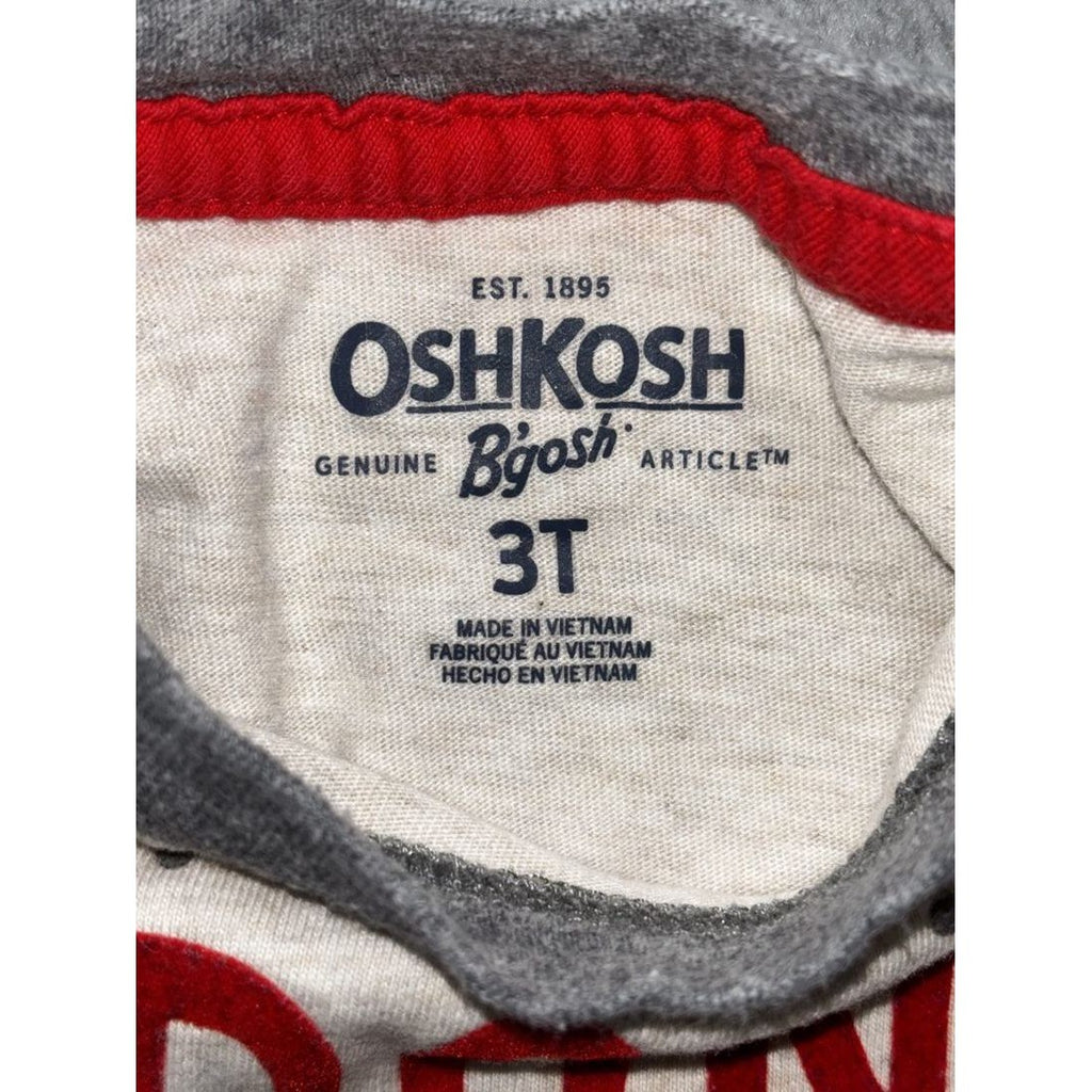 OshKosh & Carter's Boy Christmas Tees Lot 5 Pcs 3T, photo 3 of 19
