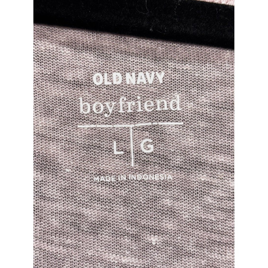 Old Navy Women's Pink Boyfriend Pocket Tee Size L, photo 2 of 7