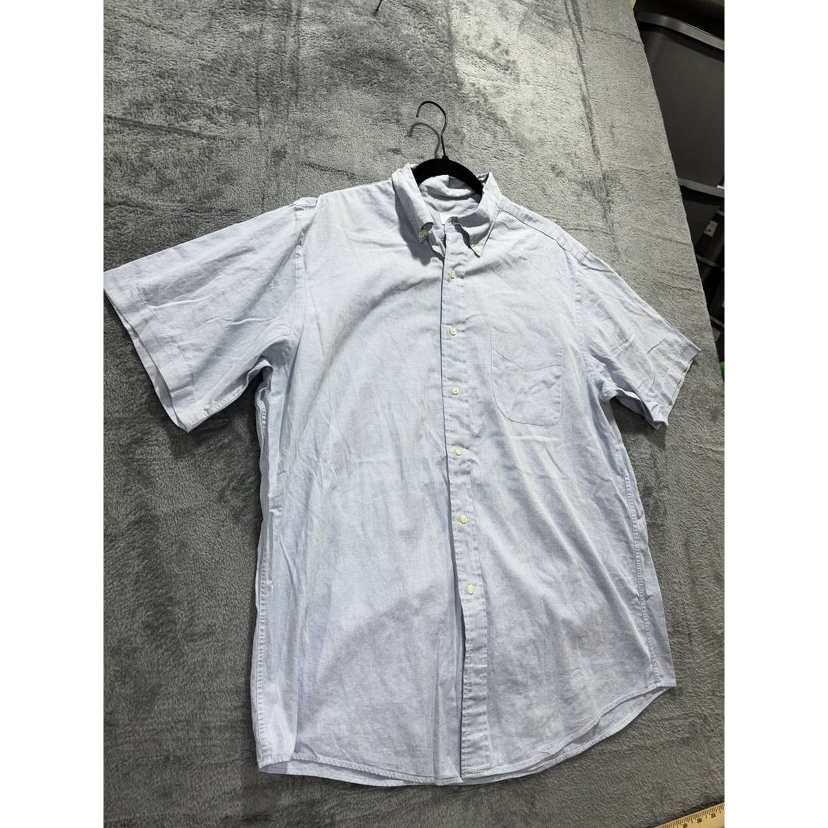 Brooks Brothers Men's Light Blue Oxford Shirt 16, photo 3 of 8