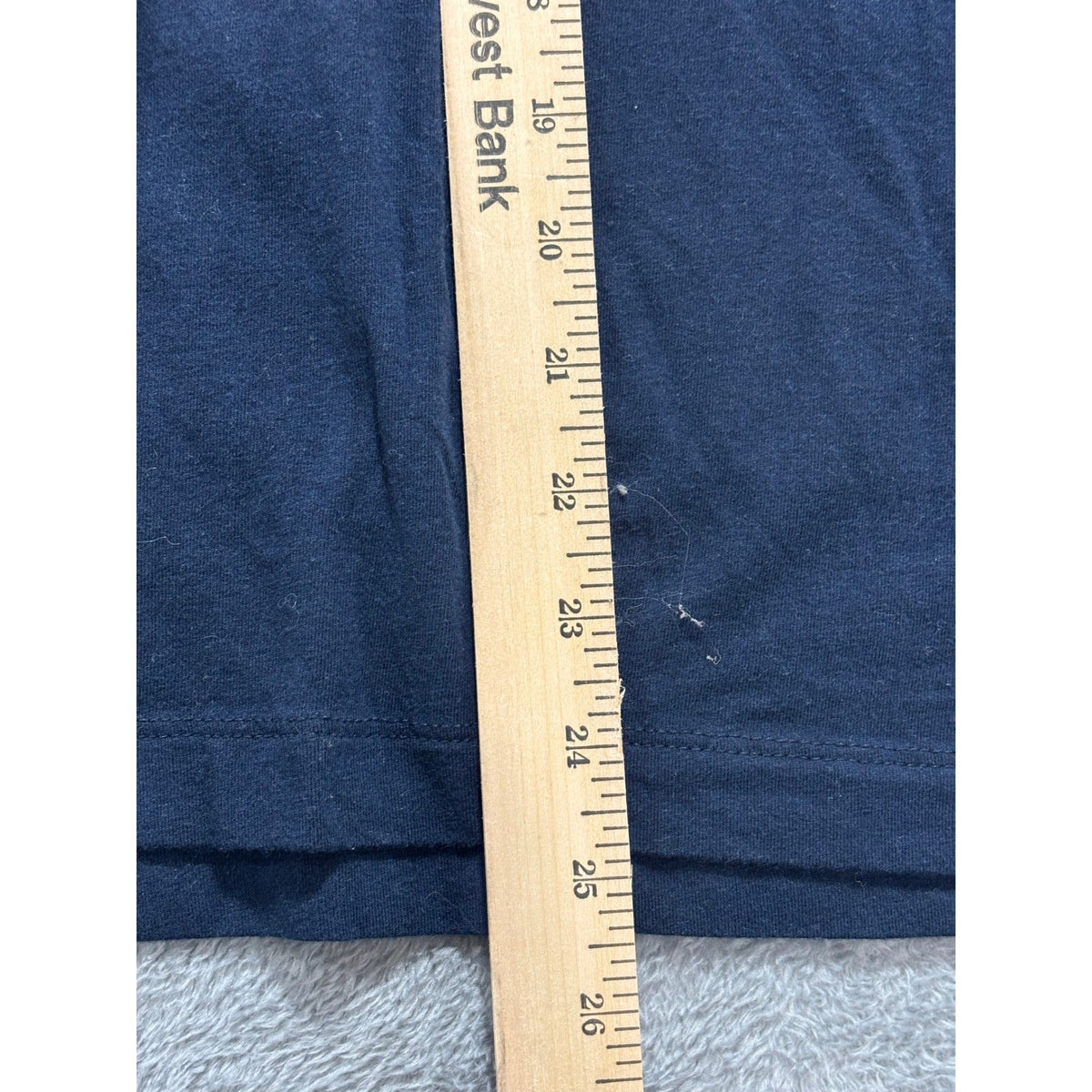 Banana Republic XXL Navy Blue Womens Timeless Tee V-Neck T-Shirt Casual Minimal