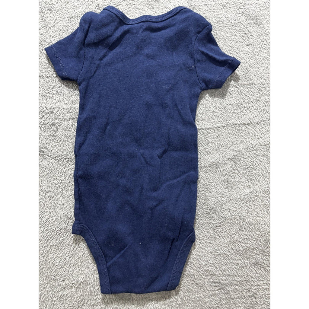 Carter's Baby Boy 12M 9 Piece Bundle Bodysuits Pants Jeans Shorts Hoodie Blue